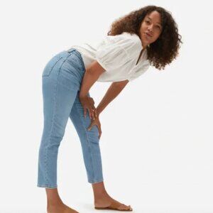 Everlane The Curvy Cheeky Jean - Sky Blue Wash - 27 Ankle - EXCELLENT condition